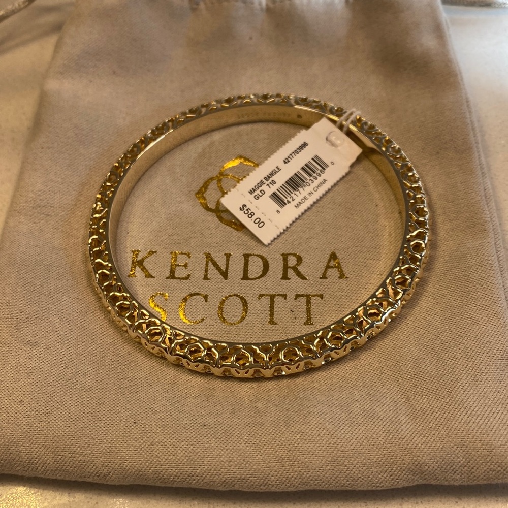 NWT Kendra Scott Filigree Bangle